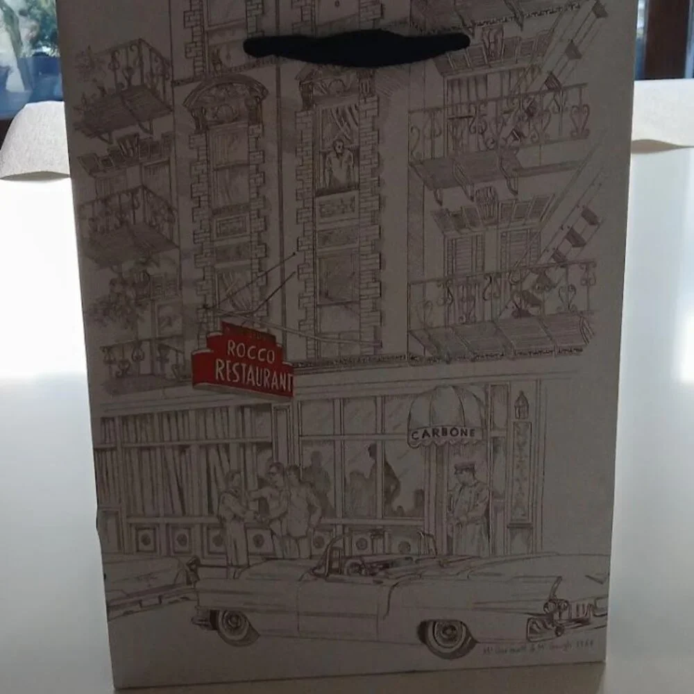 CARBONE NYC restaurant Shopping Bag